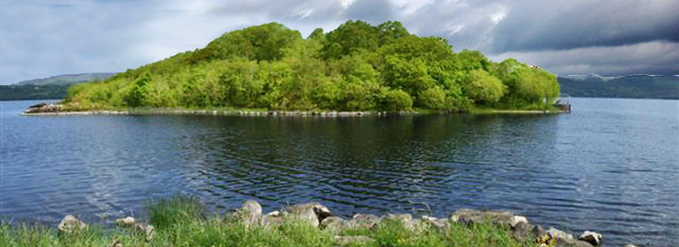 Lake Isle of Innisfree on Lough Gill